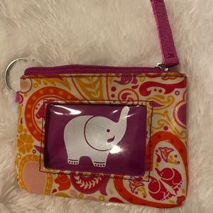 Jonathan Adler Pink and Orange Wallet